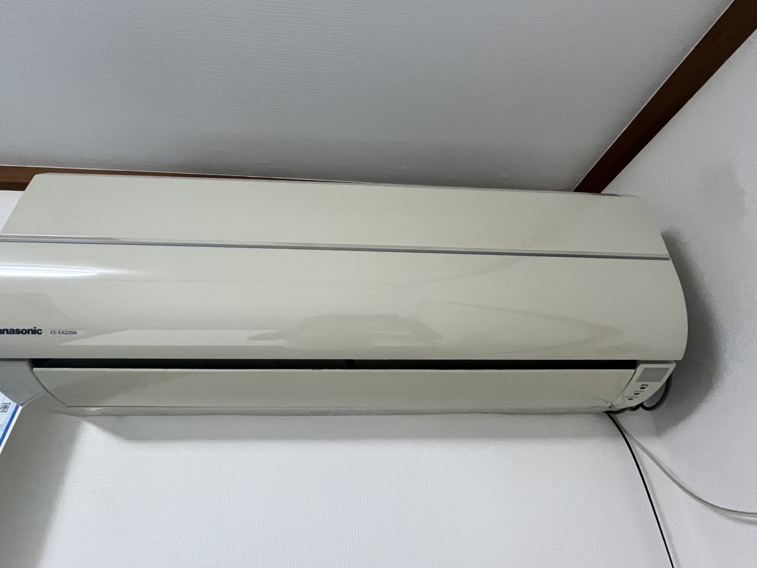 大阪府大東市　Panasonic　CS-EX229A　2009年製エアコン　買取