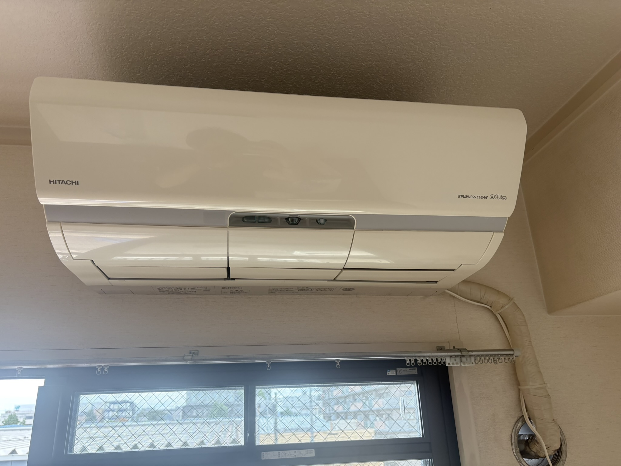 HITACHI　2018年製エアコン　12畳用　1000円買取　RAS-X36H　京都市南区