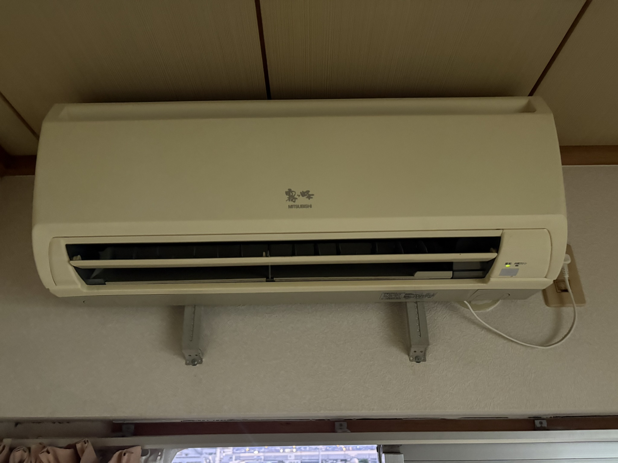 三菱　霧ヶ峰　2005年製エアコン　6畳用　1000円買取　MSZ-J22GR　京都府宇治市