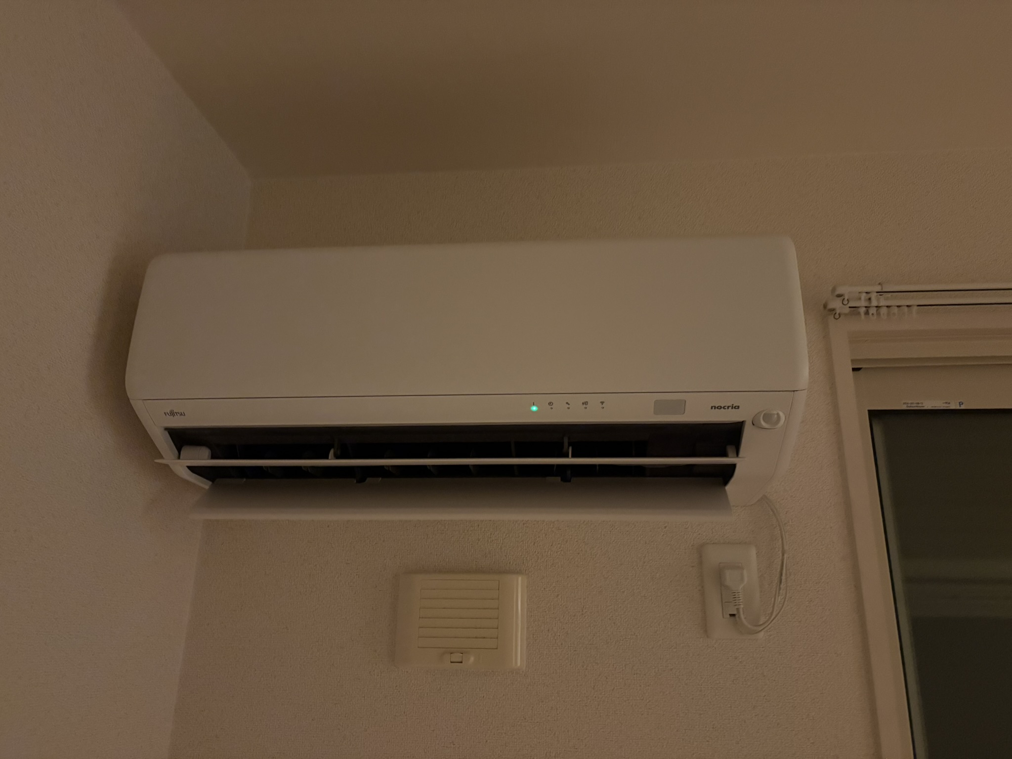 FUJITSU　6畳用　2022年製エアコン　10000円買取　大阪府泉佐野市