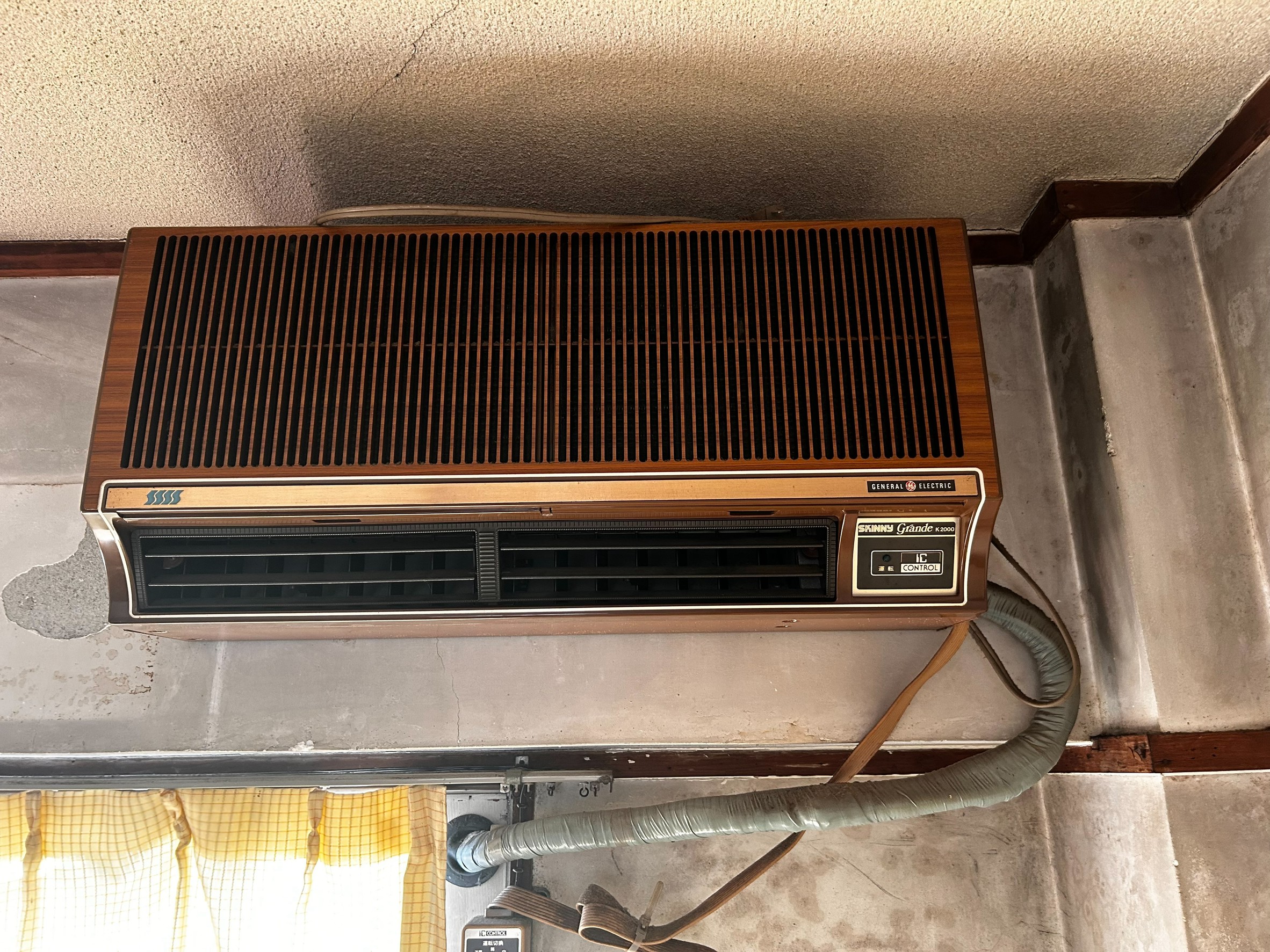 General Electric　8畳用　1998年製エアコン　1000円買取　大阪府高槻市